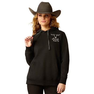 Ariat Steer Stitch Hoodie Ladies